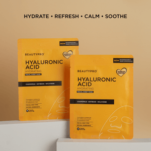 BEAUTYPRO HYALURONIC ACID Hydrating Facial Sheet Mask